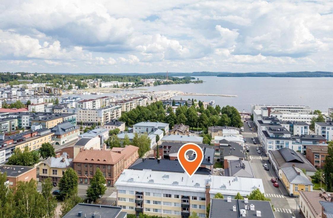 City Apartment Snellmaninkatu 22 A, Yksityinen Pistokkeellinen Paikoitus Sisaeltyy Hintaan Kuopio Zewnętrze zdjęcie